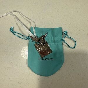 Tiffani & Co Silver Holiday Ornament/ Charm NEW